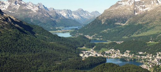 Engadin mit St. Moritz